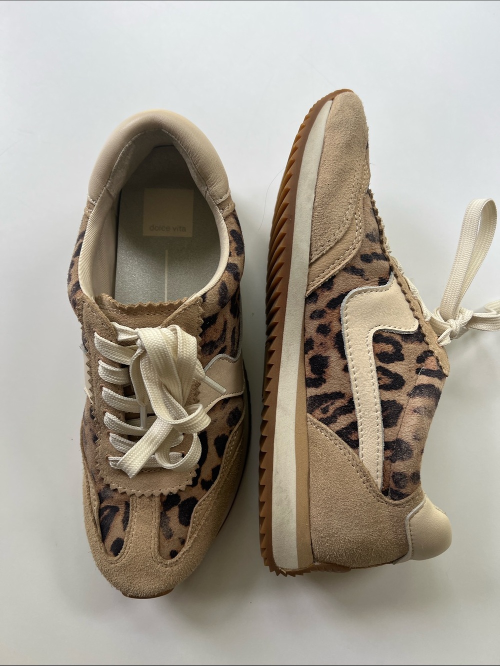 Dolce Vita Leopard Print “JOGGER” Sneaker • SZ 8